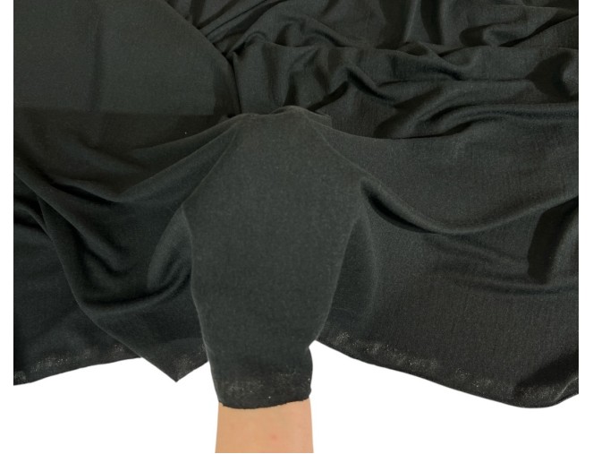 Merino Wool Knitwear - Black pigiau