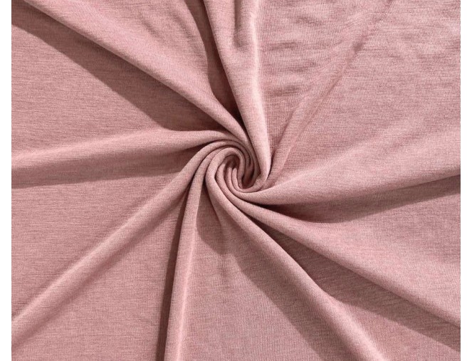 Merino wool knitwear in Ash Pink