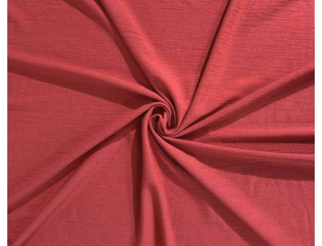 Merino Wool Knitwear - Red