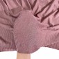 Merino wool knitwear with red stripes pigiau