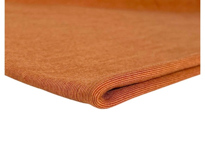 Merino wool knitwear in caramel brown
