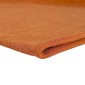 Merino wool knitwear in caramel brown