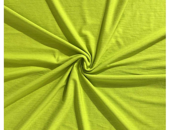 Merino wool knitwear Bright green