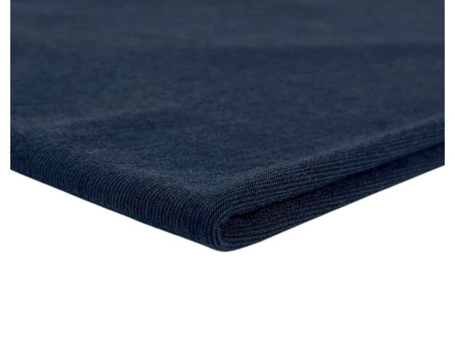 Merino wool knitwear, dark blue