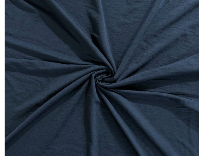 Merino wool knitwear, dark blue
