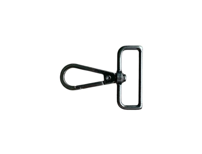 38mm Metal Carabiner, Dark Nickel