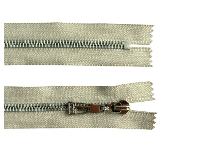 Metalinis užtrauktukas 16cm Šviesi smėlio