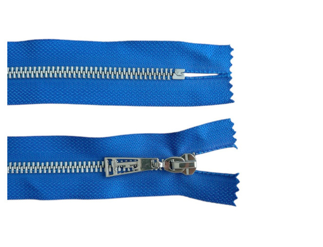 Metalinis užtrauktukas 60cm Mėlynas