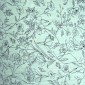 Muslin with floral patterns in mint green pigiau