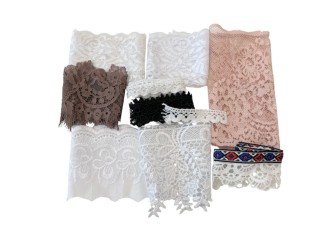 Set of Lace Strip Remnants No. 4