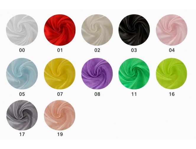 50-meter roll of organza