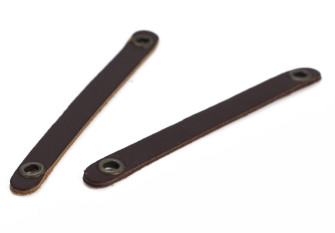 Clothes hanger Eco leather