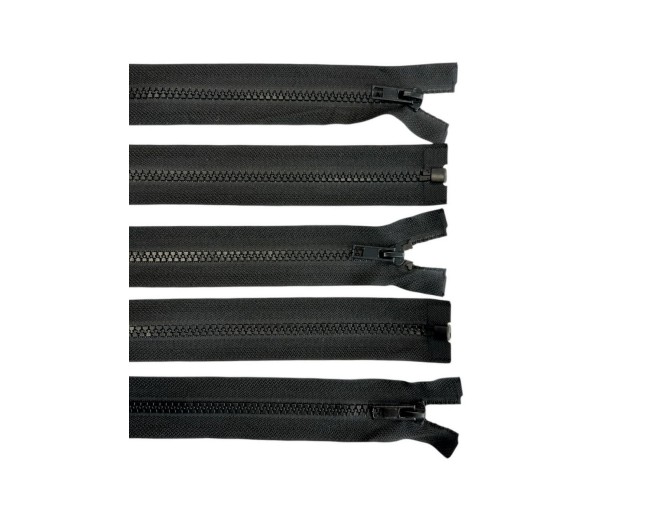 Plastikinių užtrauktukų rinkinys 40cm 10vnt