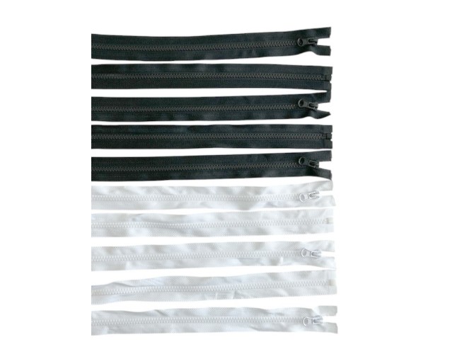Plastikinių užtrauktukų rinkinys 45cm 10vnt