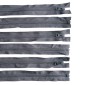 Plastikinių užtrauktukų rinkinys 50cm 10vnt