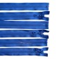 Set of plastic zippers, 55 cm, 10 pieces