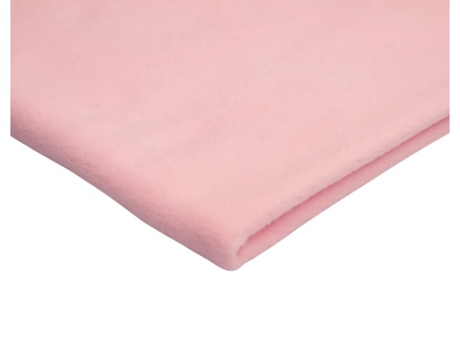 Thin fleece, light pink