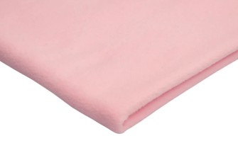 Thin fleece, light pink