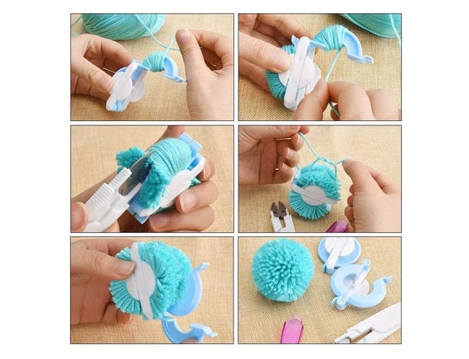 Pom-pom maker, 4 sizes internetu