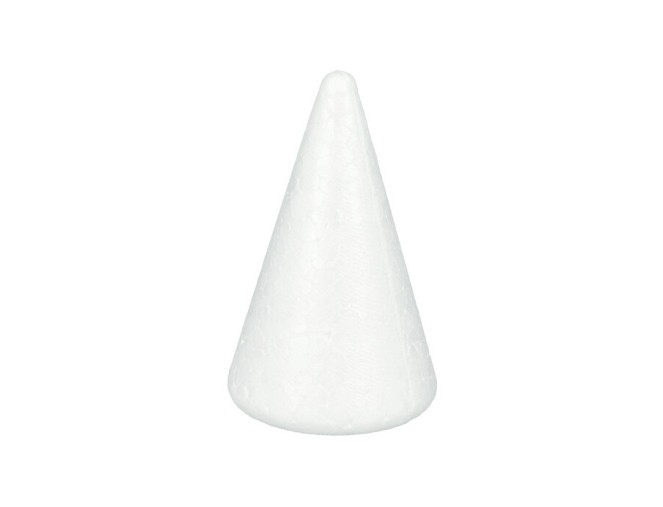 Styrofoam Cone, 11 cm, 4 pcs.