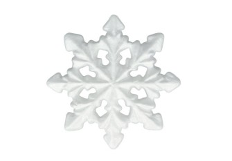 Foam Snowflake, 21.5 cm