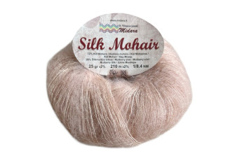 Silk mohair 886 Powder pink