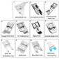 Sewing foot set, 11 pcs. internetu