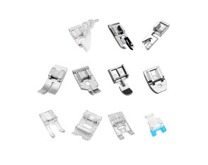 Siuvimo pėdelių rinkinys 11vnt Siuvimo pėdelių rinkinys 11vnt