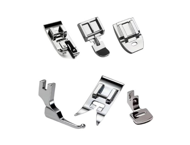 Sewing foot set, 6 pcs.