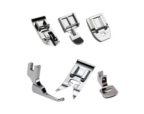 Siuvimo pėdelių rinkinys 6vnt Siuvimo pėdelių rinkinys 6vnt