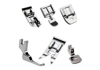 Sewing foot set, 6 pcs.