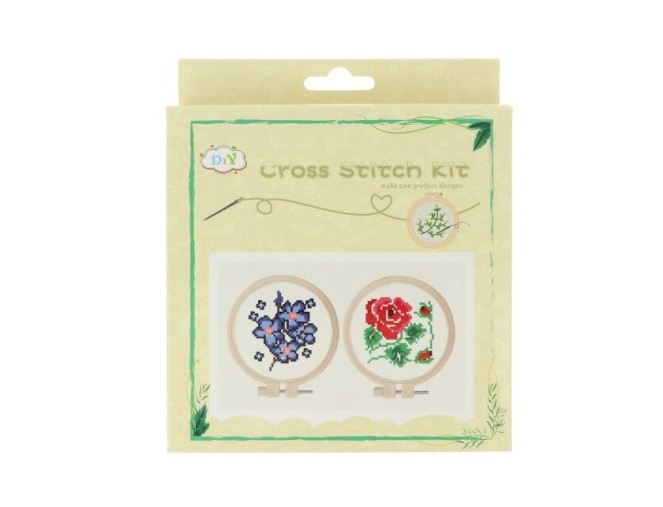 Embroidery Kit: Flowers