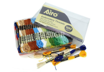 Embroidery thread set (100 pcs)