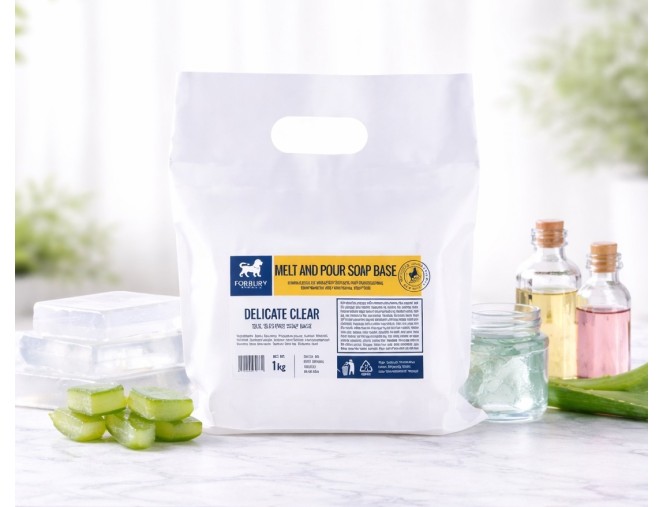 Clear soap base - Forbury Delicate Clear (SLS- and SLES-free) 1-6-12 kg
