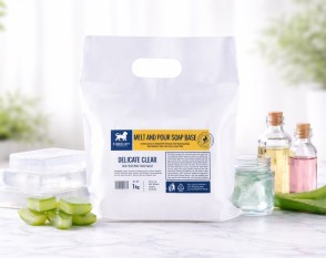 Clear soap base - Forbury Delicate Clear (SLS- and SLES-free) 1-6-12 kg Clear soap base - Forbury Delicate Clear (SLS- and SLES-free) 1-6-12 kg