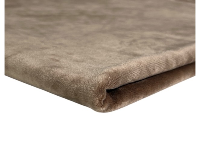 Soft Velour, Dark Beige