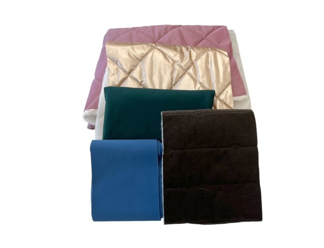 Set of jacket fabric remnants No. 48