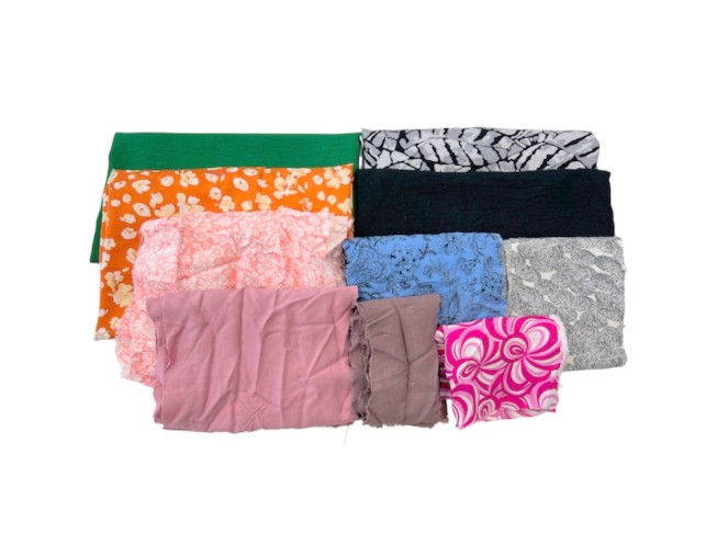 Set of Dress Fabric Scraps No. 22