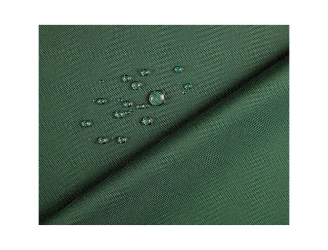 Dark green water-resistant Oxford fabric remnant No. 154