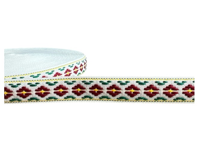15 mm National Ribbon, Patterned