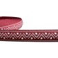 Tautinė juostelė 18mm Bordo balta