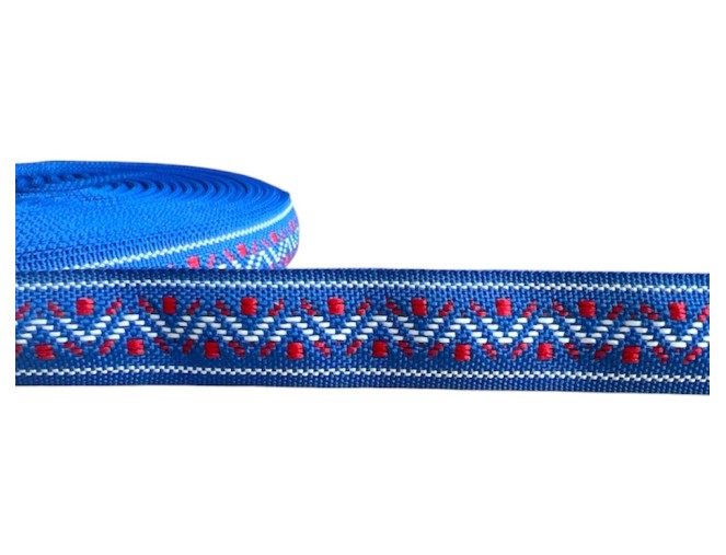 National Ribbon, 18 mm, Blue