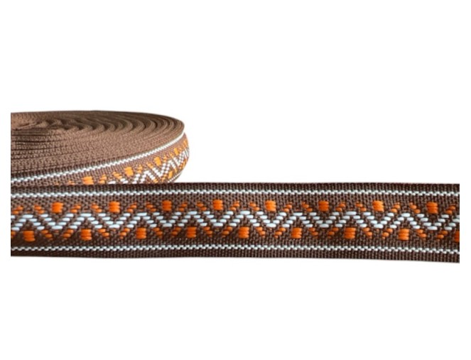 National Ribbon, 18 mm, Brown