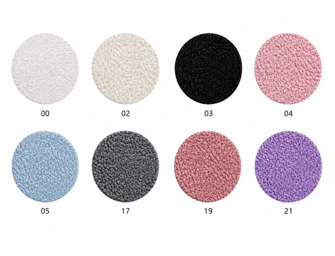 Teddy fabric roll, 28 m