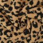 Teddy fabric Leopard print