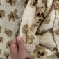 Teddy fabric, "Little Bears," cream-colored, 320 g/sq. m. internetu