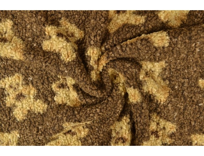 Teddy fabric, Brown Bears, 320 g/sq. m.