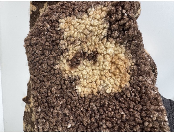 Teddy fabric, Brown Bears, 320 g/sq. m. internetu