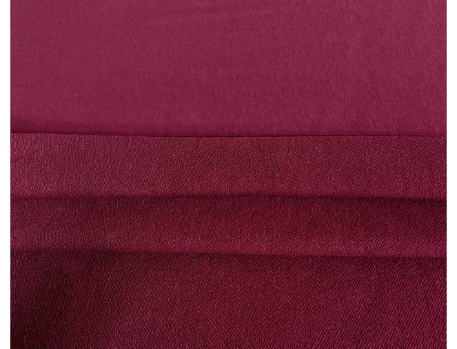 Three-thread looped knit fabric, Burgundy pigiau