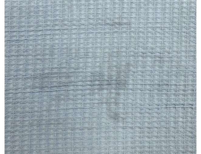 Waffle fabric Light blue pigiau